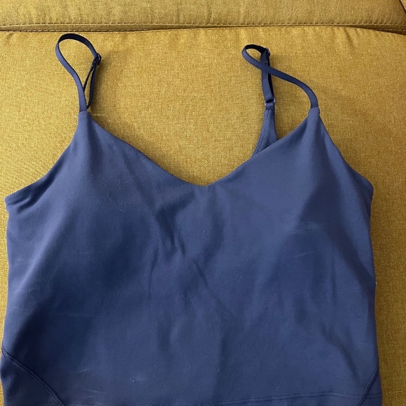 Lululemon Align Cropped Cami tank top - purple size 6 - Picture 2 of 4